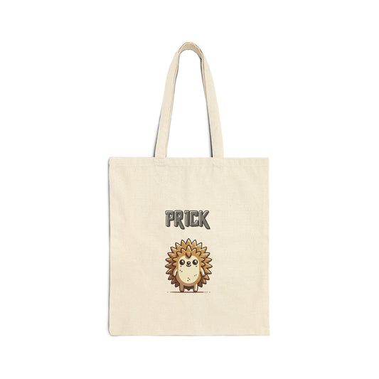 PRICK Canvas Tote Bag Hedgehog